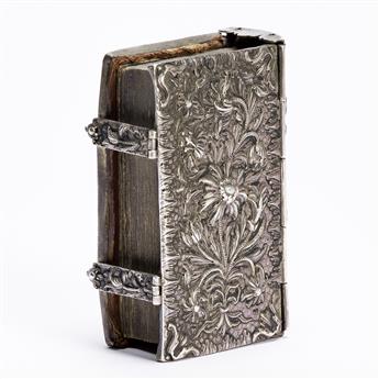 German Prayerbook in Ornate Silver Binding. Das Kleine Baum-Gärtlein.